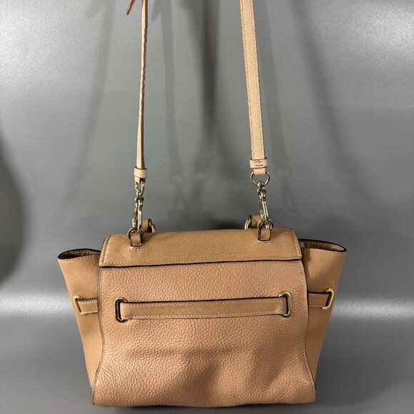 COACH F32106 BLAKE FLAP CARRYALL IN BEECHWOOD/LIGHT GOLD - Picture 6 of 14